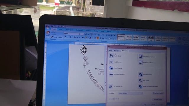 SOLUSI hasil print bergaris, warna tidak keluar, nozzle check putus | lakukan power cleaning смотреть онлайн