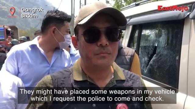 Violence in Sikkim's Singtam town caught on camera; Section 144 imposed смотреть онлайн