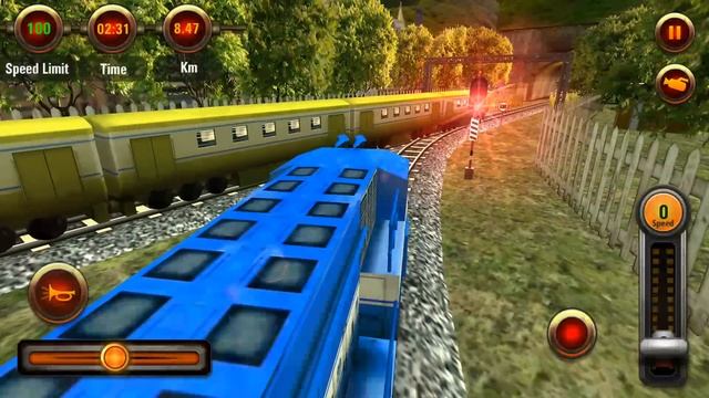 Train Racing Games 3D 2 Player - Android Gameplay HD смотреть онлайн