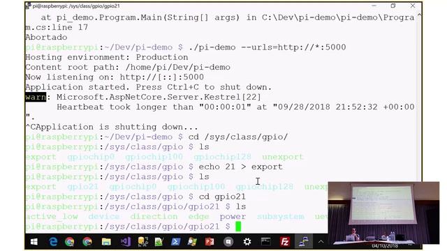 dotnet Conf 2018 - Linux, .NET Core 2.1 y Raspberry Pi (3 de 5) - TenerifeDev смотреть онлайн