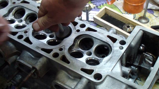 Ремонт седла клапана. смотреть онлайн