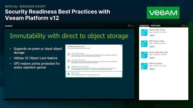 Security Readiness Best Practices with Veeam Platform v12 смотреть онлайн