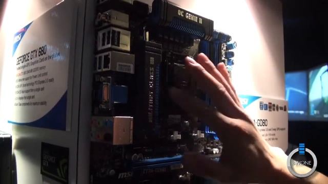 MSI Z77A-GD80 Thunderbolt Ready Gaming Motherboard Hands-On - BWOne.com смотреть онлайн