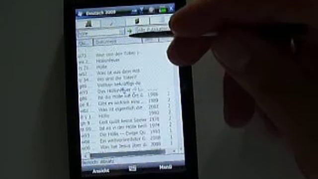 Windows Mobile 6.5 HTC Touch HD Watchtower Library Mobile смотреть онлайн