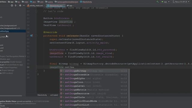Mobile Vision - Android Text Recognizer using OCR смотреть онлайн