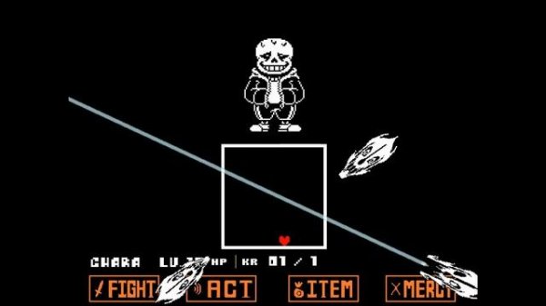 Glitchtale Sans Fight Survival Remake NO HIT