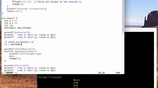 Concurrency in C - pthreads смотреть онлайн