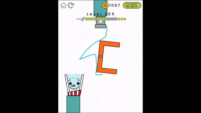 Happy Glass - Gameplay Walkthrough Part 25 - 3 stars level 351- 360(iOS, Android) смотреть онлайн