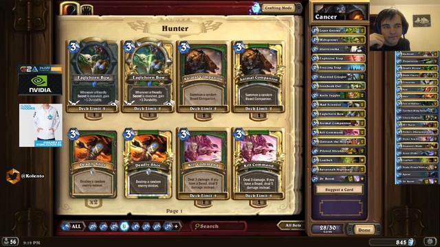 Hearthstone: Kolento's opinion - Undertaker change смотреть онлайн