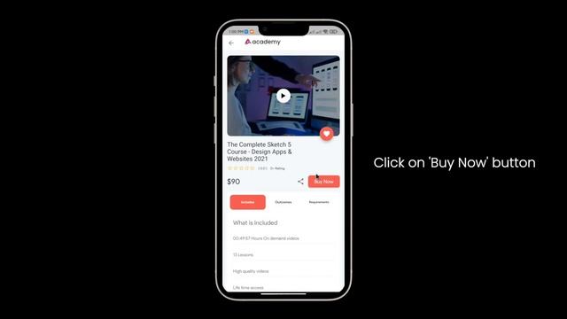 How to purchase course in Academy LMS student flutter app смотреть онлайн