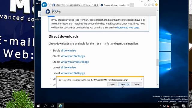 Adding Virtio Drivers to a Windows 10 Qemu Virtual Machine Image смотреть онлайн