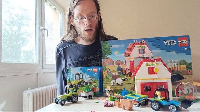 Mmmh, lecker Gemüse😋: LEGO CITY 60346 4+/60390 5+ Review смотреть онлайн