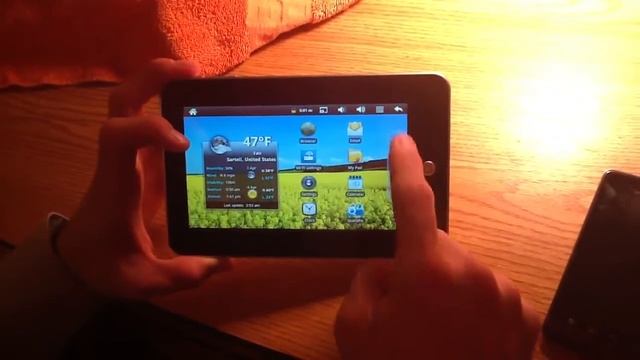 Android Tablet 2.3 Demo смотреть онлайн