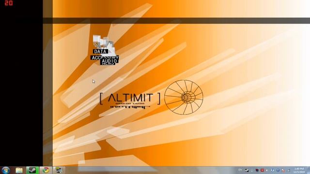 AltiMit OS Theme for Windows 7/XP (beta Rainmeter build) смотреть онлайн