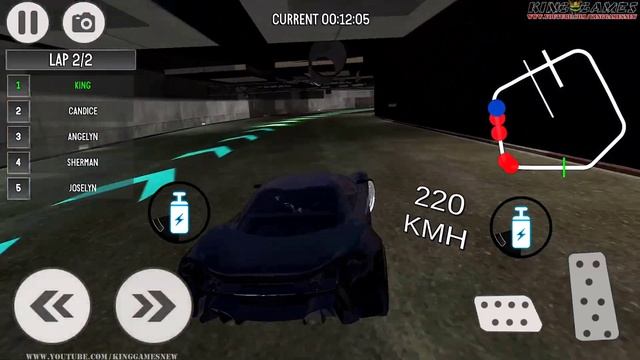 Sport Car Racing Simulator 2022 - GT Car Stunts Impossible Driving - Android GamePlay #4 смотреть онлайн