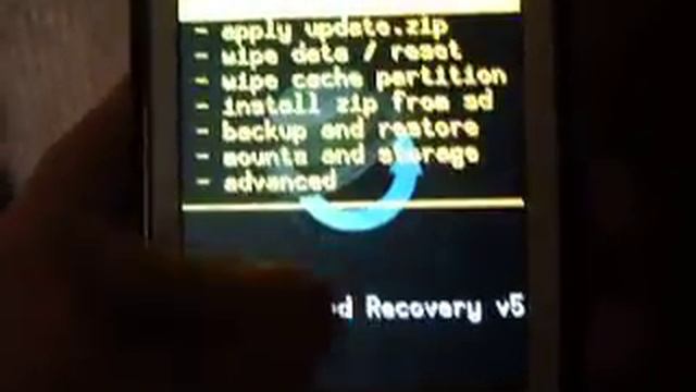 Прошивка через Recovery