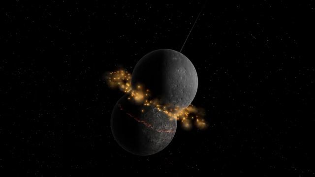 Mercury and Callisto collision - Universe Sandbox 2 смотреть онлайн