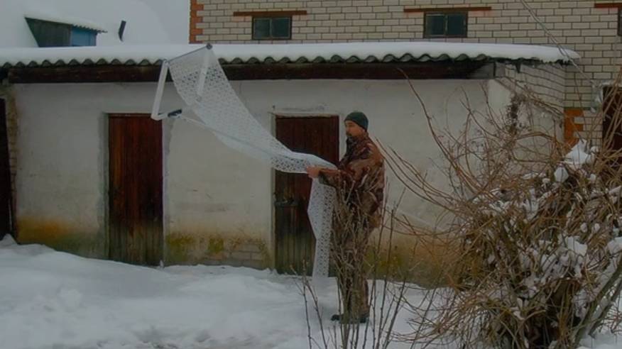 Лёгкое приспособление для очистки снега с крыши смотреть онлайн