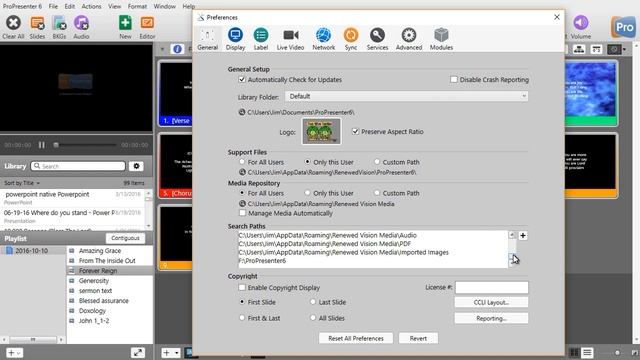 ProPresenter 6 - How to configure preferences - Part 1 смотреть онлайн