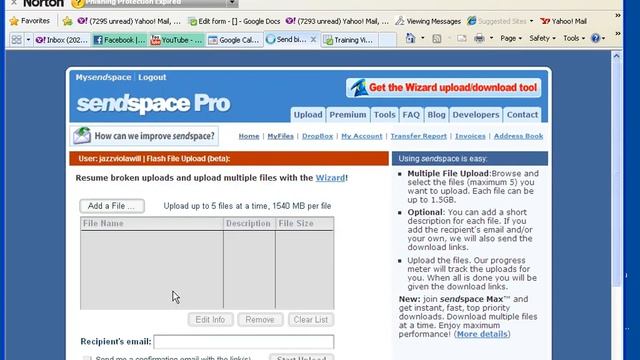 Using Sendspace com смотреть онлайн