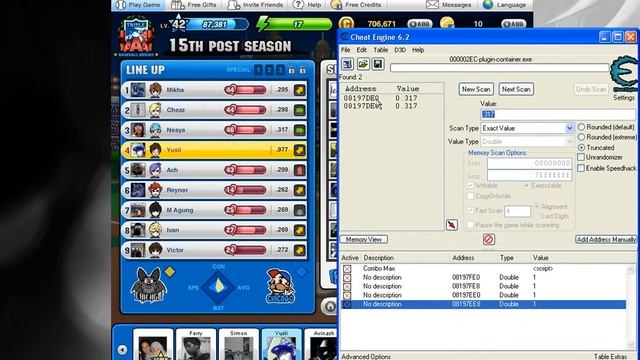 Hack 1.000 Avg to All Player смотреть онлайн