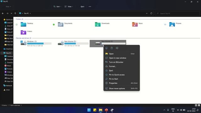 Folder Lock with password in Windows 11 without software смотреть онлайн