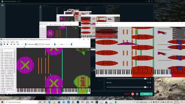 【Black MIDI】 Music using ONLY sounds from Windows XP and 98 Playing on 2 Midi Players смотреть онлайн