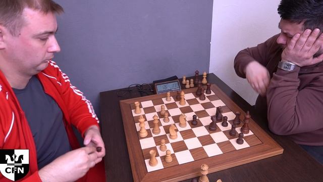 IM V. Klyashtorny (2134) vs GM Hummer (2514). Chess Fight Night. CFN. Blitz смотреть онлайн