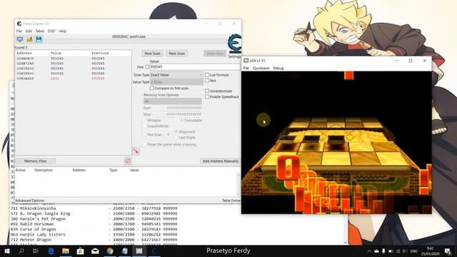 Cheat Starchips 999999/Unlimited Yugioh PS1 Forbidden Memories  100% Berhasil Cheat Engine