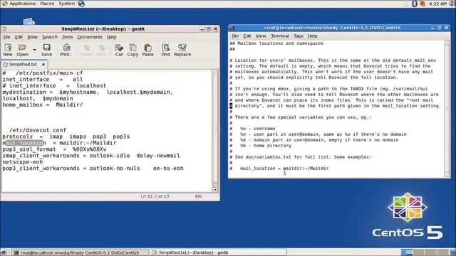 Simple Mail Server Tutorial (CentOS 5) смотреть онлайн