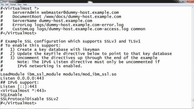 enable SSL HTTPS request in IBM HTTP Server on windows (WebSphere Jungle) смотреть онлайн