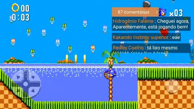 live jogando sonic 3 sms смотреть онлайн