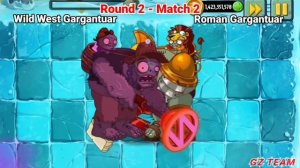 Tournament All Gargantuar Zombies - Who Will Win? - PvZ 2 v9.8.1 Gargantuar Vs Gargantuar