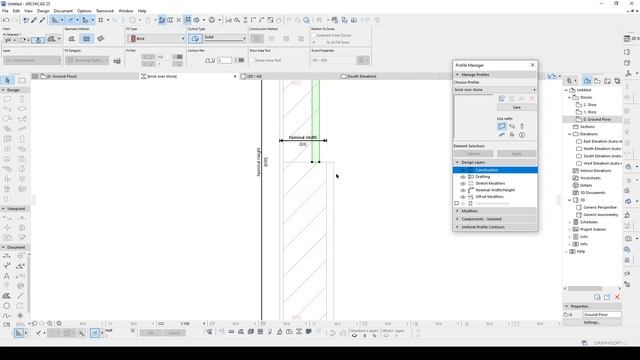Complex Walls in Archicad Tutorial смотреть онлайн