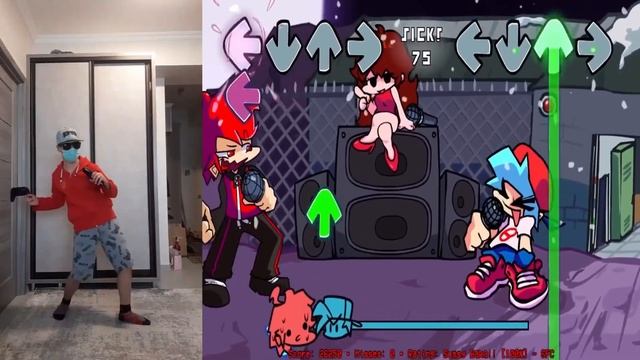 FNF VS Imposter but Human V2 In Real Life (Sussus Moogus) смотреть онлайн