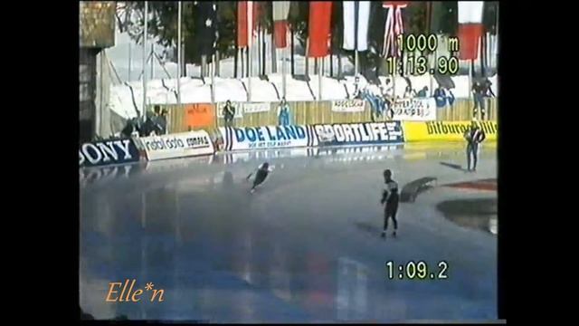 World Championships Sprint Inzell 1991 - 1000 m Miyabe - Ireland + World Champions смотреть онлайн