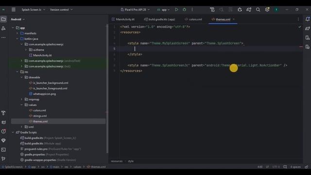 Splash Screen in Jetpack Compose under 5 mins | Android Studio смотреть онлайн
