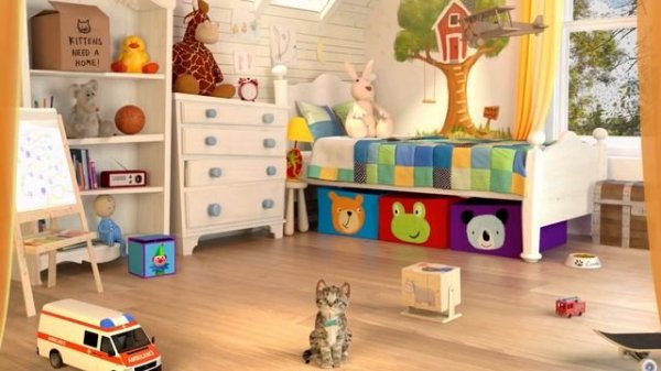 Little Kitten Adventure - Learn with a cute virtual cat Cutest Cat Best App for Kids #243