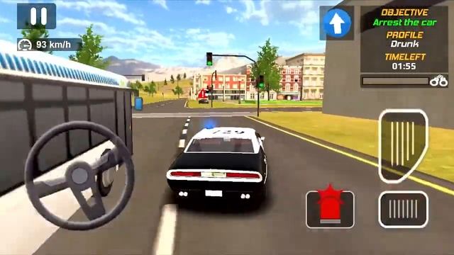 Police Car Chase Cop Driving Simulator - Extreme Driving Car Racing - Android Gameplay смотреть онлайн