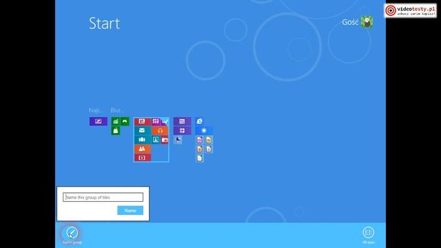 Windows 8 - personalizacja interfejsu Metro смотреть онлайн
