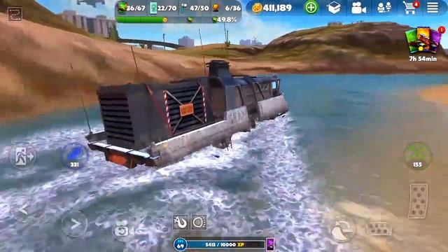 Cross The River - Off The Road Open World Driving - Android Gameplay смотреть онлайн