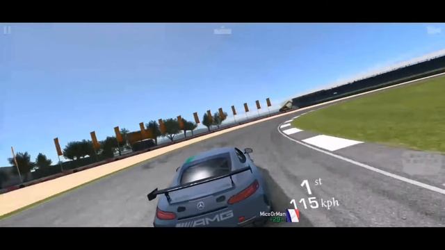 MERCEDES AMG GT4 REAL RACING 3 смотреть онлайн