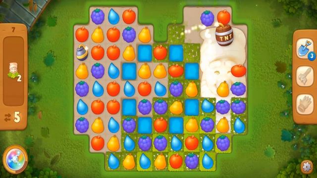 Gardenscapes: Gameplay Walkthrough Part 2 - Day 2 (iOS, Android) смотреть онлайн