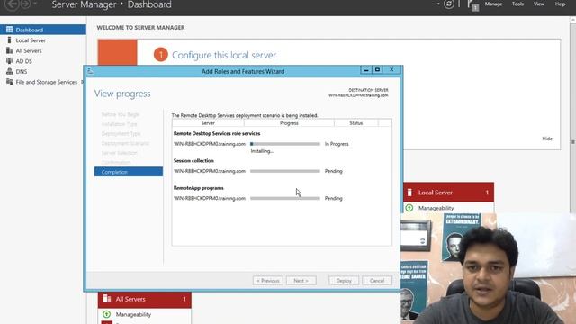 How to configure RDS Service in Server 2012 Step by Step guide in Hindi | Become system admin смотреть онлайн