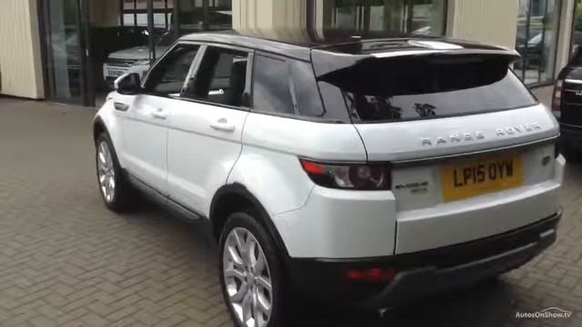 LAND ROVER RANGE ROVER EVOQUE ED4 PURE TECH WHITE 2015 смотреть онлайн