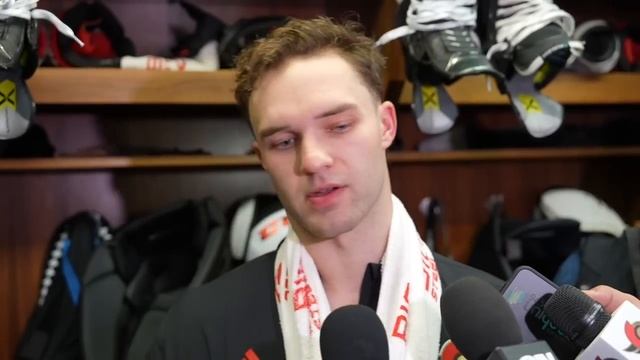 Josh Norris, Drake Batherson, Jake Sanderson, Anton Forsberg D.J. Smith Postgame Media Availability смотреть онлайн