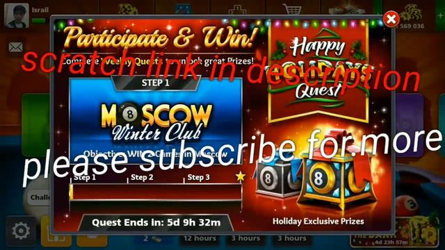 Free scratch link in 8ballpool for free смотреть онлайн