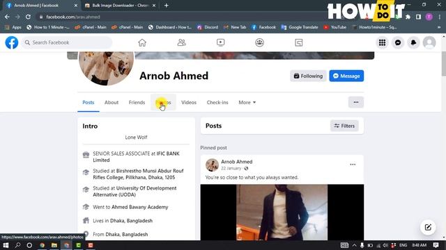How to download all Facebook photos of someone 2024 | Skill Wave смотреть онлайн