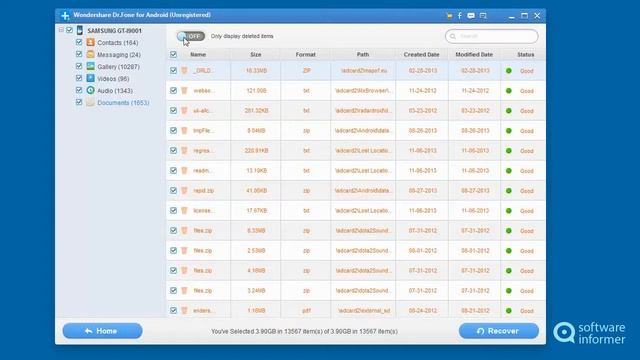 Wondershare Dr.Fone for Android quick demo смотреть онлайн