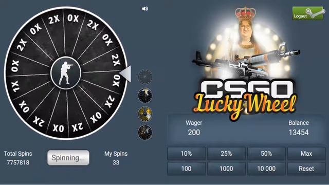 How to make infinite easy money with CS:GO Lucky Wheel смотреть онлайн